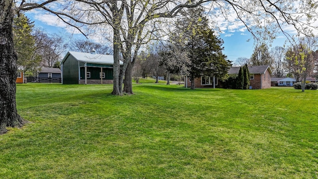 view of yard