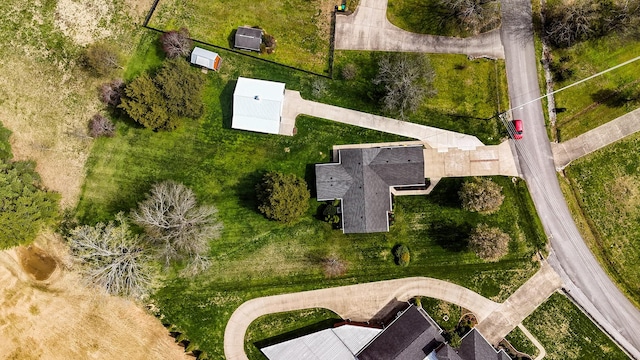 drone / aerial view