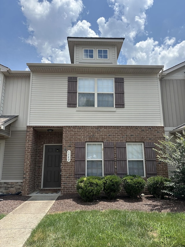 5449 Perlou Ln, Murfreesboro, TN 37128 - view of front facade featuring brick siding
