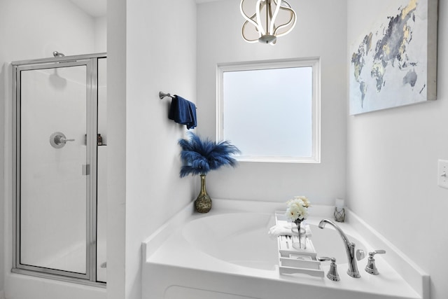 3652 Stormy Ln, Rockvale, TN 37153 - full bath featuring a garden tub and a shower stall