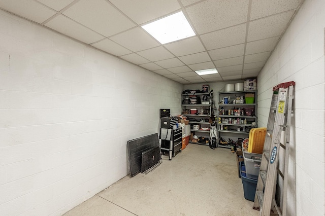 view of storage