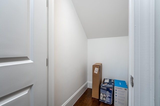 view of storage room