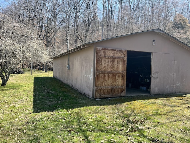 3795 Wayland Springs Rd, Iron City, TN 38463 - view of outdoor structure with an outbuilding