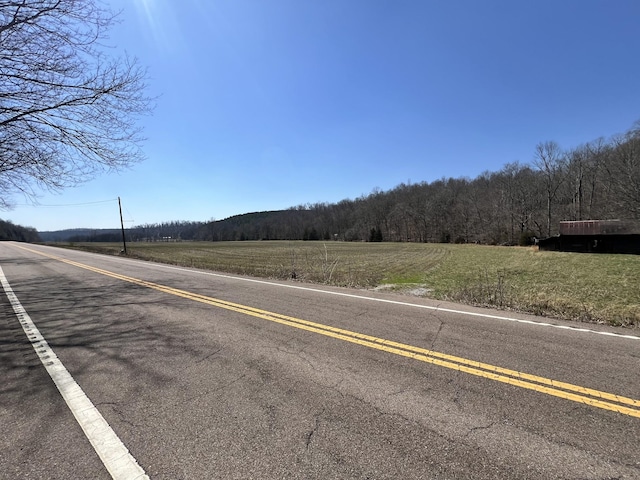 3795 Wayland Springs Rd, Iron City, TN 38463 - view of road featuring a wooded view and a rural view