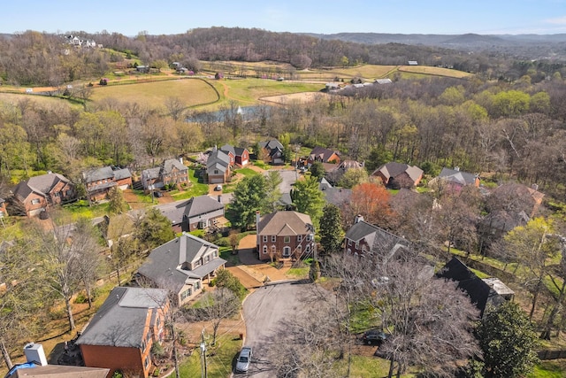 812 Deer Foot Ct, Nashville, TN 37221 - aerial view featuring a residential view