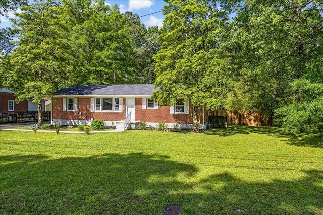 1309 Ovoca Rd, Tullahoma, TN 37388 - single story home with brick siding