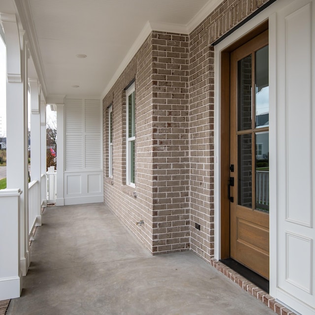 3180 Long Branch Cir, Franklin, TN 37064 - view of patio featuring covered porch