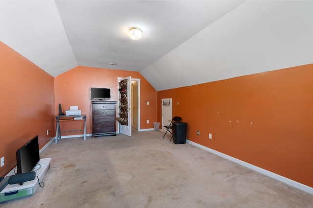 4009 Wellington Ct, Old Hickory, TN 37138 - additional living space with lofted ceiling and carpet