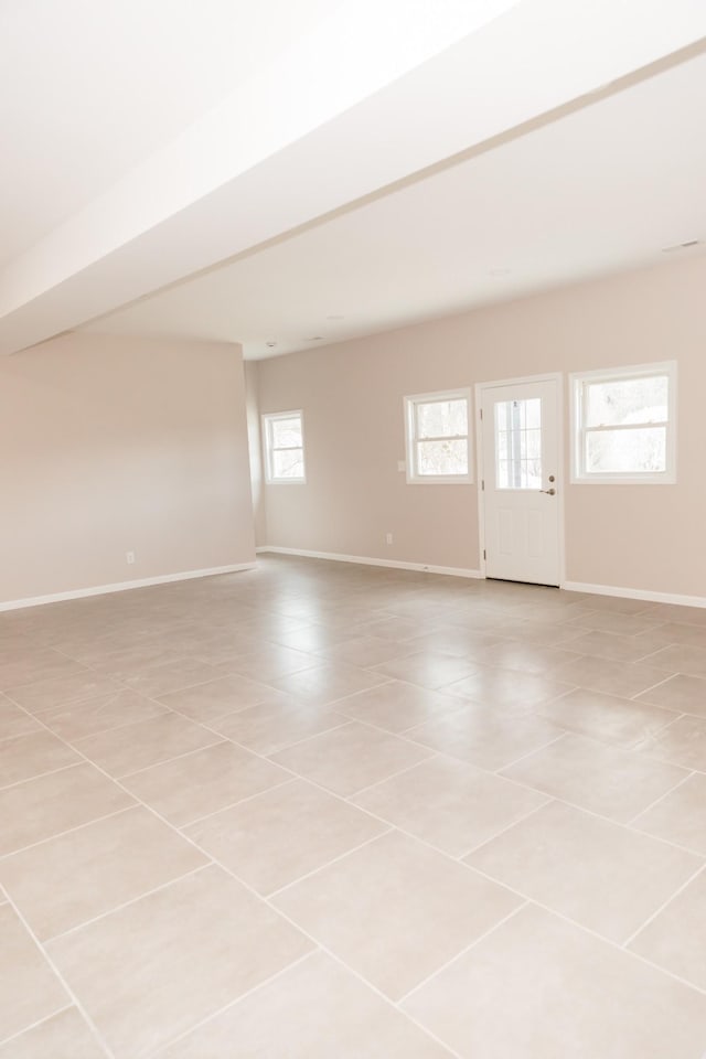 1361 Riley Hill Rd, Pulaski, TN 38478 - unfurnished room featuring baseboards and light tile patterned flooring