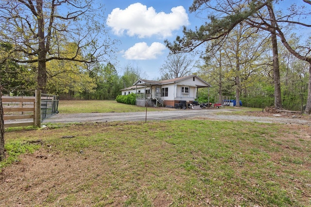 12 Dukes Ln, Kelso, TN 37348 - view of yard featuring fence