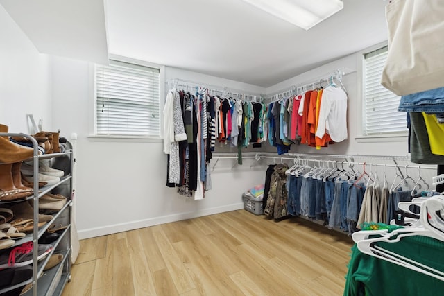 1048 Edgewater Cir, Gallatin, TN 37066 - walk in closet with wood finished floors