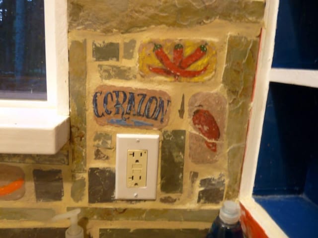 view of room details