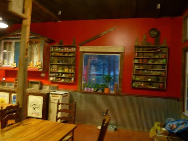 view of bar