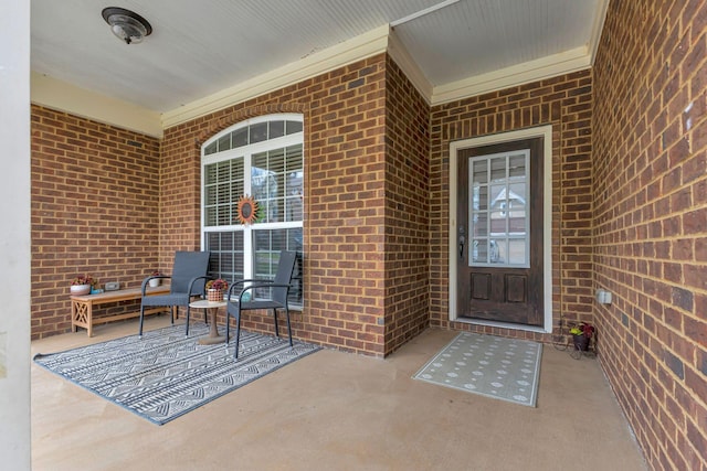 6029 Christmas Dr, Nolensville, TN 37135 - property entrance featuring brick siding and a porch