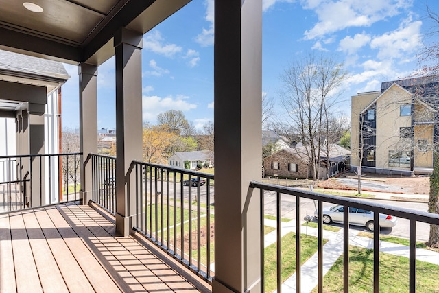 3106B Wellington Ave, Nashville, TN 37212 - balcony with a residential view