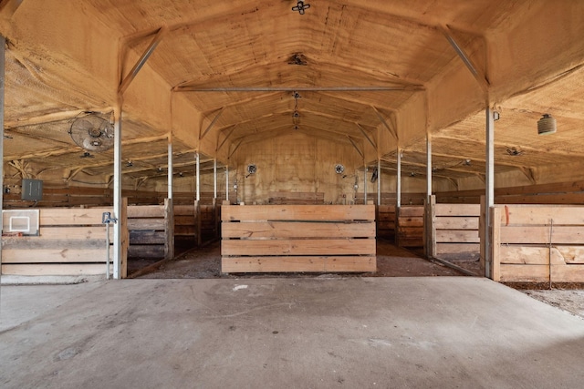 view of stable