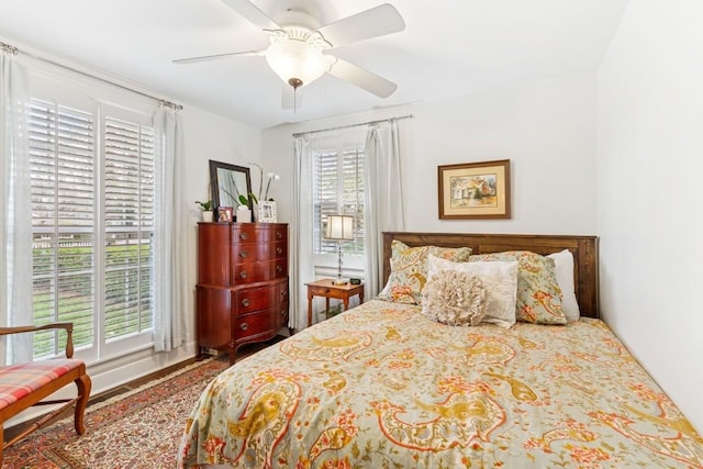 210 Cherokee Rd, Nashville, TN 37205 - bedroom with ceiling fan