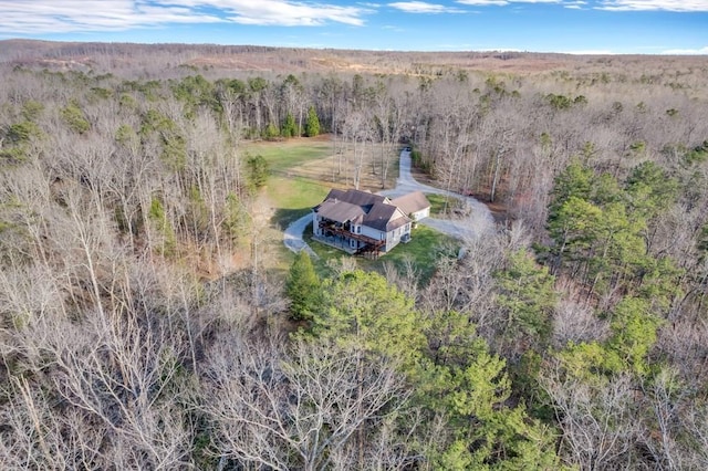 700 Falls Rd, Monterey, TN 38574 - birds eye view of property with a forest view