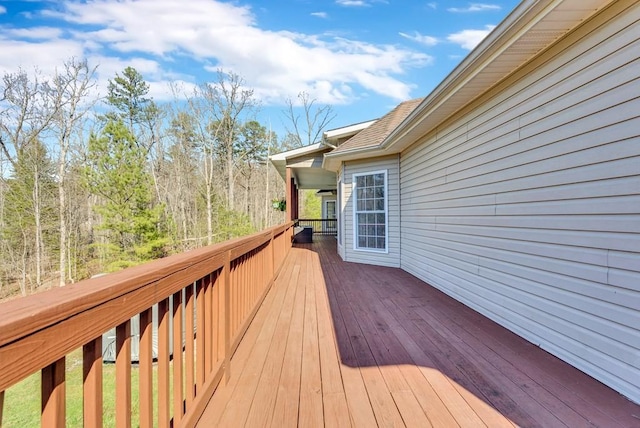 700 Falls Rd, Monterey, TN 38574 - view of wooden terrace