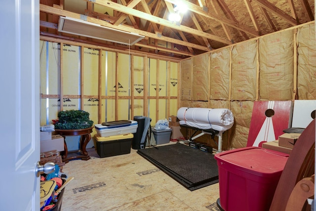 view of storage