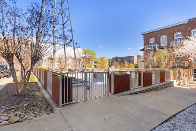 1400 Rosa L Parks Blvd Unit 318, Nashville, TN 37208 - exterior space featuring fence and a gate