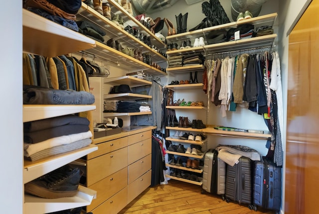 1400 Rosa L Parks Blvd Unit 318, Nashville, TN 37208 - spacious closet with light wood-style flooring
