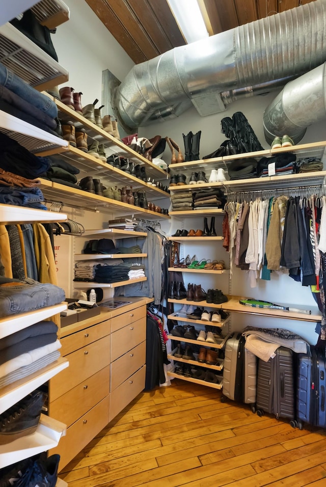 1400 Rosa L Parks Blvd Unit 318, Nashville, TN 37208 - spacious closet with light wood-style flooring