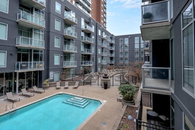 600 12th Ave S Unit 521, Nashville, TN 37203 - community pool featuring a patio area