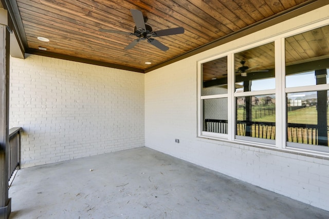 2042 Imagine Cir, Spring Hill, TN 37174 - view of patio featuring ceiling fan