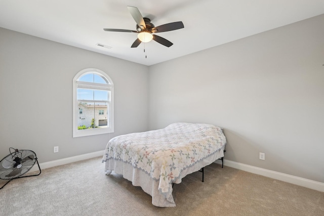 2042 Imagine Cir, Spring Hill, TN 37174 - bedroom with baseboards, carpet flooring, and ceiling fan