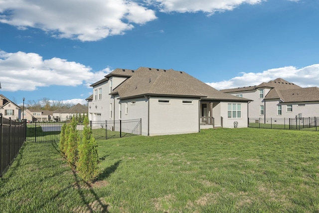 2042 Imagine Cir, Spring Hill, TN 37174 - rear view of house with a residential view and a shingled roof