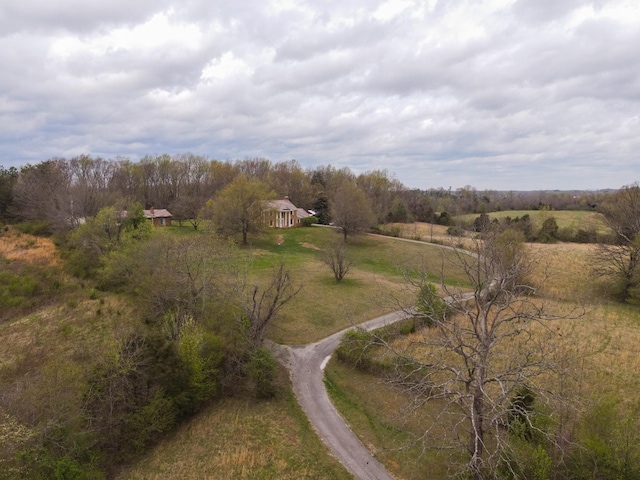 1601 Harvie Mills Rd W, Cookeville, TN 38501 - birds eye view of property with a rural view