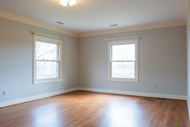1601 Harvie Mills Rd W, Cookeville, TN 38501 - unfurnished room featuring visible vents, baseboards, and wood finished floors