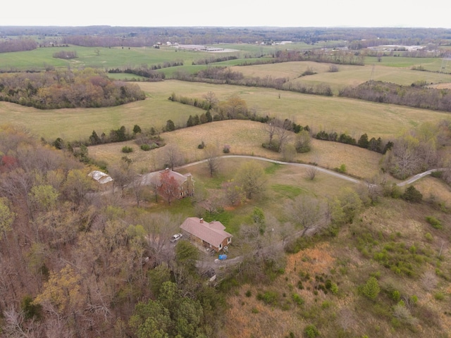 1601 Harvie Mills Rd W, Cookeville, TN 38501 - birds eye view of property with a rural view