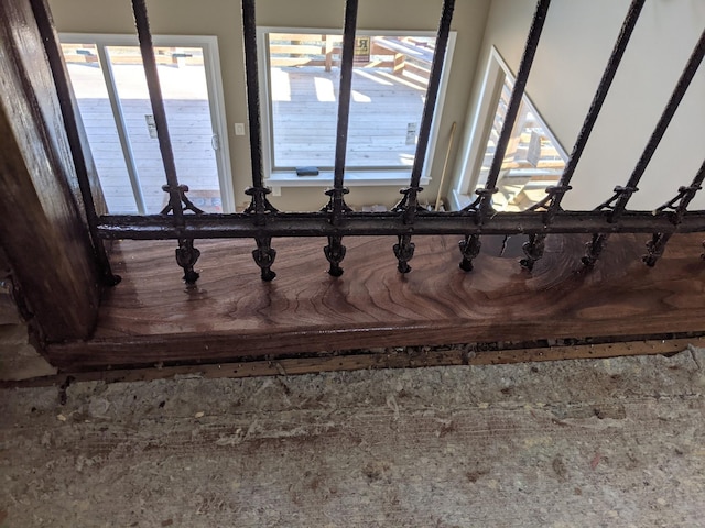 view of details