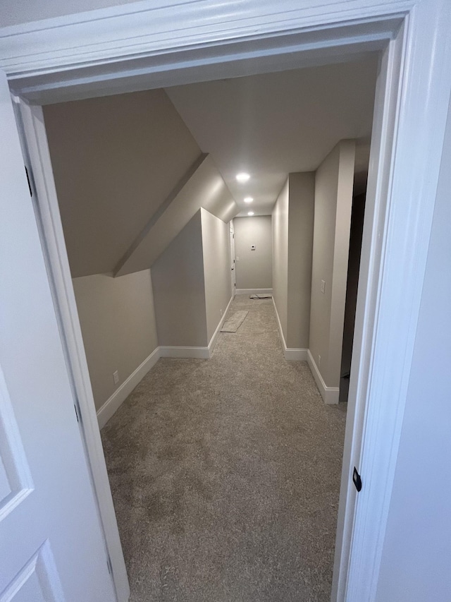1168 N Franklin Ave, Cookeville, TN 38501 - hallway featuring light carpet and baseboards