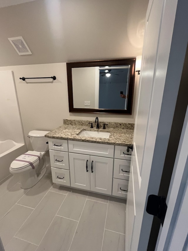 1168 N Franklin Ave, Cookeville, TN 38501 - full bath with vanity, toilet, and a tub to relax in