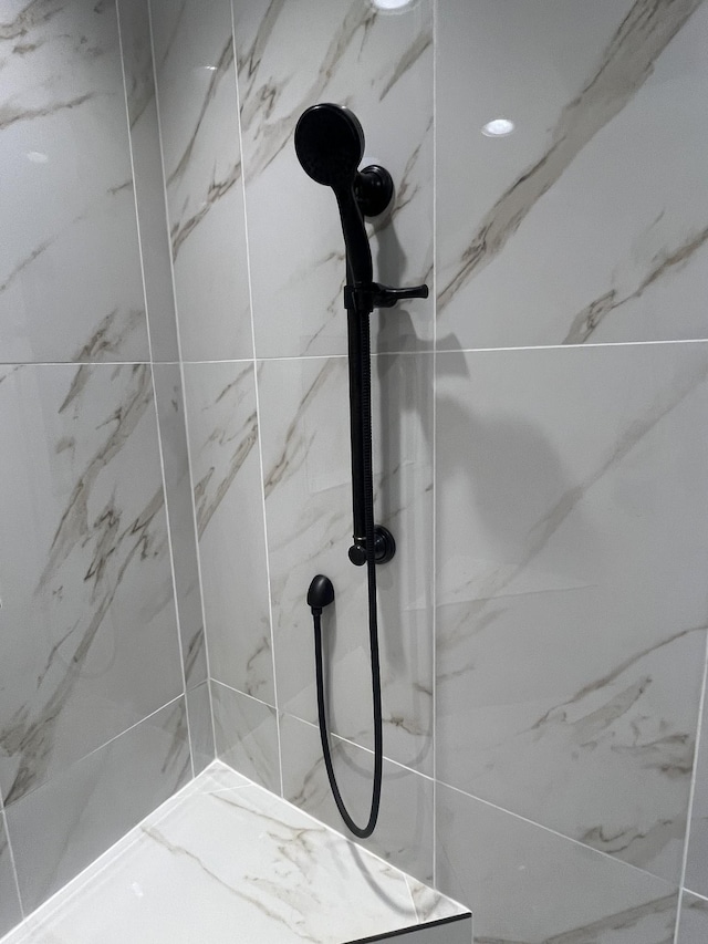 1168 N Franklin Ave, Cookeville, TN 38501 - bathroom view of a marble finish shower