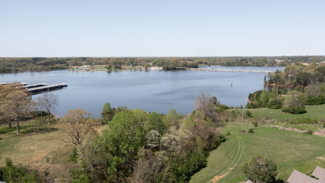 property view of water