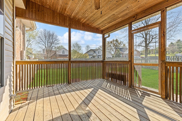 142 Big Ben Ct, Franklin, TN 37067 - wooden deck with a yard, a fenced backyard, and a residential view