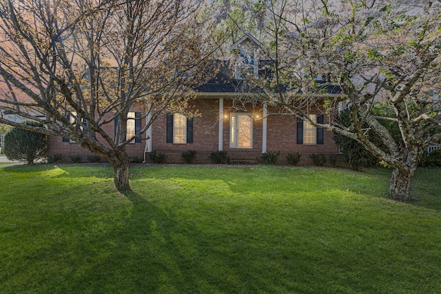 142 Big Ben Ct, Franklin, TN 37067 - view of front of house featuring a front lawn and brick siding