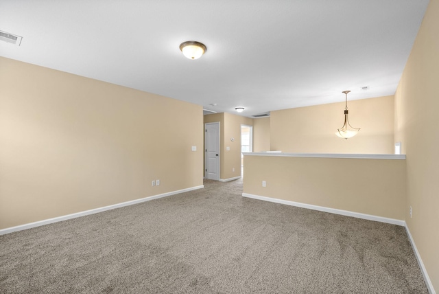 1313 Allmon Dr, Clarksville, TN 37042 - spare room featuring baseboards and carpet flooring