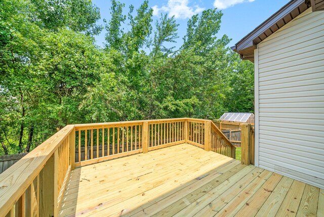 1313 Allmon Dr, Clarksville, TN 37042 - view of wooden terrace