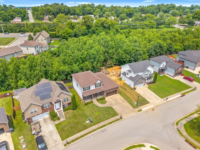 1313 Allmon Dr, Clarksville, TN 37042 - aerial perspective of suburban area