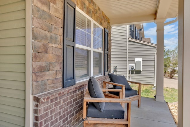 114 Suggs Dr, Lebanon, TN 37087 - view of patio featuring a porch