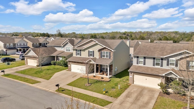 114 Suggs Dr, Lebanon, TN 37087 - traditional-style house featuring concrete driveway and a residential view