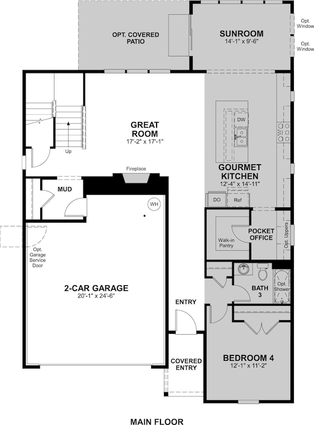 1714 Allwood Ave E, Murfreesboro, TN 37128 - view of layout