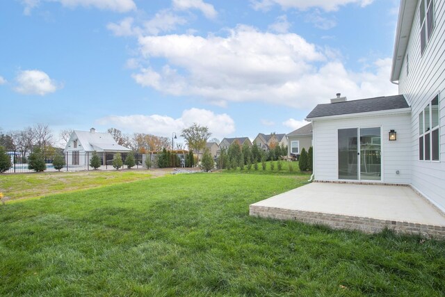 1714 Allwood Ave E, Murfreesboro, TN 37128 - view of yard featuring a patio and fence