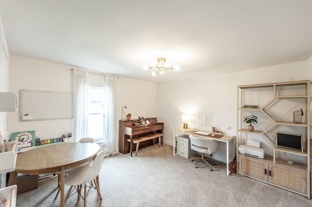 375 Mount Vernon Rd, Bethpage, TN 37022 - interior space featuring an inviting chandelier and light carpet