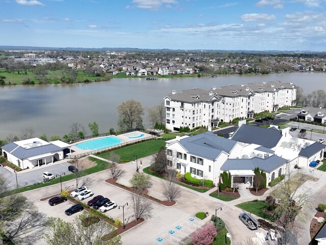 1496 Foxland Blvd, Gallatin, TN 37066 - aerial view with a water view